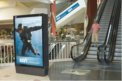 shopping mall advertising with gooutdoorads